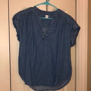 Chambray Top